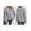 (XXL, Light Grey) Sweat-shirt ample à et l'automne. 2