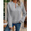 (XXL, Light Grey) Sweat-shirt ample à et l'automne. 5