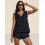 (L, Black) Set 2 piese de casă 4