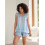 (XL, Light Blue) Set 2 piese de casă 5
