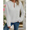 (L, White) Sweat-shirt ample à et l'automne. 6