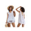 (M, White) Set 2 piese de casă 2