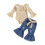 (6-9 Months, Khaki) Ensemble 2 pièces d'automne tout-petits 1