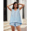 (XL, Light Blue) Set 2 piese de casă 6