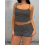 (XL, Dark Grey) Γυναικεία ρούχα 2 πάρτι ρίγες 7