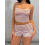 (XL, Pink) Γυναικεία ρούχα 2 πάρτι ρίγες 10