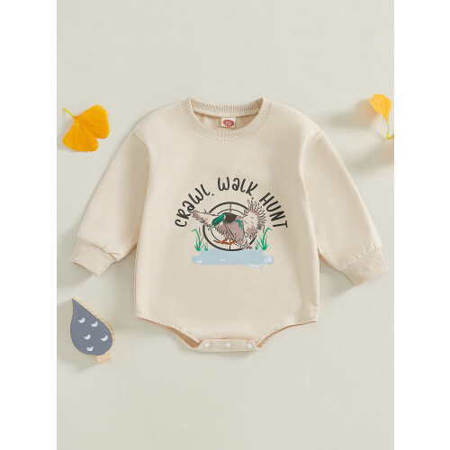 (6-12 Months, Apricot) Φούτερ για μωρά μανίκια, φθινόπωρο-χειμώνα 2