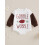 (12-18 Months, White) Tutina neonato maniche del Ringraziamento. 3