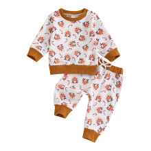 (6-12 Months, White) Σετ παντελονιών για χριστουγεννιάτικα ρούχα