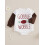 (12-18 Months, White) Tutina neonato maniche del Ringraziamento. 4