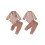 (6-12 Months, Khaki) Conjunto outono bebê 2 peças. 2