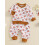 (12-18 Months, White) Σετ παντελονιών για χριστουγεννιάτικα ρούχα 4