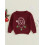 (2-3 Years, Red) Weihnachtspullover für Kinder, gerippt, Strickpullover 3
