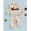 (18-24 Months, Apricot) Σετ παντελονιών για και τσέπη 3