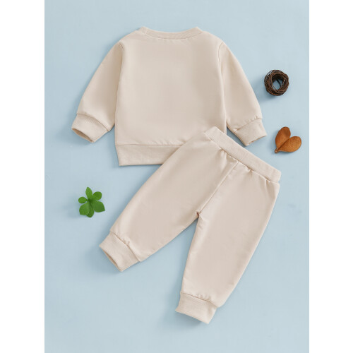 (12-18 Months, Apricot) Σετ παντελονιών για και τσέπη 2