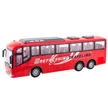 Rc-bilsimulering Design Polisbilleksak Interaktiv belysning Skolbuss Röd