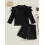 (18-24 Months, Black) Φθινοπωρινά ρούχα κοριτσιών, με φούστες 5