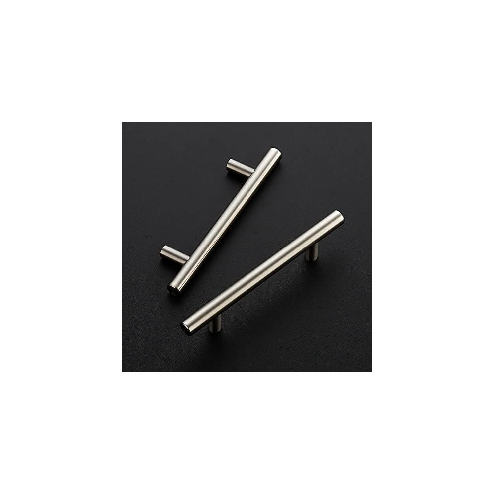 20-Pack 6" Cabinet Pulls, Satin Nickel Stainless Steel, 3.75" Hole Center Â Compatible With Standard Cabinets 9402001918109