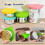 ZOUYUE3PACK Καλύμματα δοχείων τροφής για κατοικίδια, καπάκια σιλικόνης για δοχεία των 8