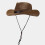 Ψάθινο Καπέλο Cowboy για Άνδρες Γυναικεία Καπέλο Παραλίας με Πλατύ Γείσο Καπέλο Panama 2