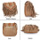 Γυναικεία τσάντα ώμου Boho με vintage τσαντάκι Hobo, σουέτ με κρόσσια, μποέμικη τσάντα 3