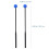 Marimba Mallets Plastic Rubber 2 Pairs 2
