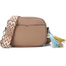 Bolsos pequeños cruzados para mujer, bolso con correa de guitarra, bolso cruzado de cuero