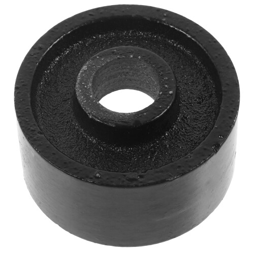 Trailer Jack Wheel Black Steel Precision Processing Reliable