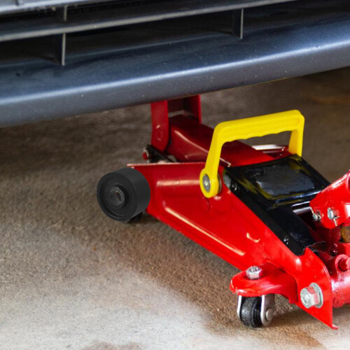 Trailer Jack Wheel Black Steel Precision Processing Reliable 2
