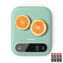 GRAM PRES Digital Food Scale 11lb/0.01oz, Kitchen Scales Digital Weight Grams and Oz for Weight Loss, Baking and Cooking,LED Display