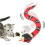 Smart Sensing Snake Toy with USB Rechargeable & Realistic Texture, Green 1