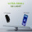 Mini bärbar laddare 5000mAh USB-C 2-pack 5