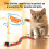 Smart Sensing Snake Toy with USB Rechargeable & Realistic Texture, Green 4