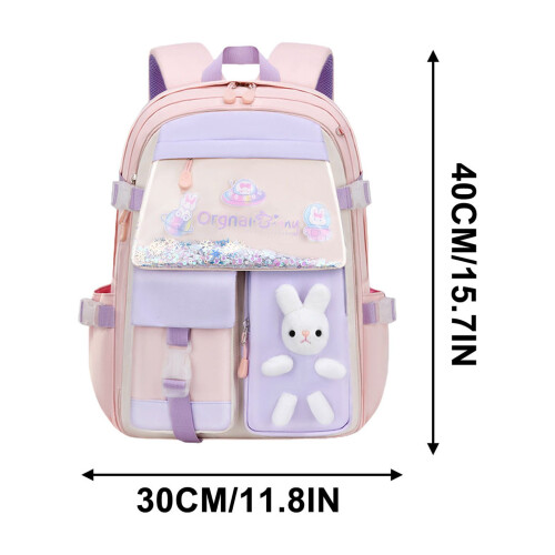 Spine Protection Backpack for Grades 1-6 Lightweight Large 1