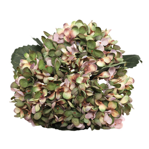 Bouquet Síoda Hydrangea le haghaidh Maisiúcháin Baile
