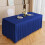 Plastic Rectangle Table Cover 120x40x75cm 2