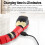 Smart Sensing Snake Toy with USB Rechargeable & Realistic Texture, Green 6
