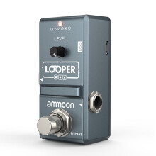 AP-09Nano Loop -sähkökitaran efektipedaali-loopperi, True Bypass, rajattomat päällekkäisäänitykset, 10 minuutin tallennus USB-kaapelilla