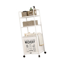 Opvouwbare wasorganizers Stevig metalen frame-Drielaags wit