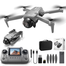 Ankereame Brushless Drone with 1080P Camera, Screen Remote, 360 Obstacle Avoidance, Under 250g No FAA Reg