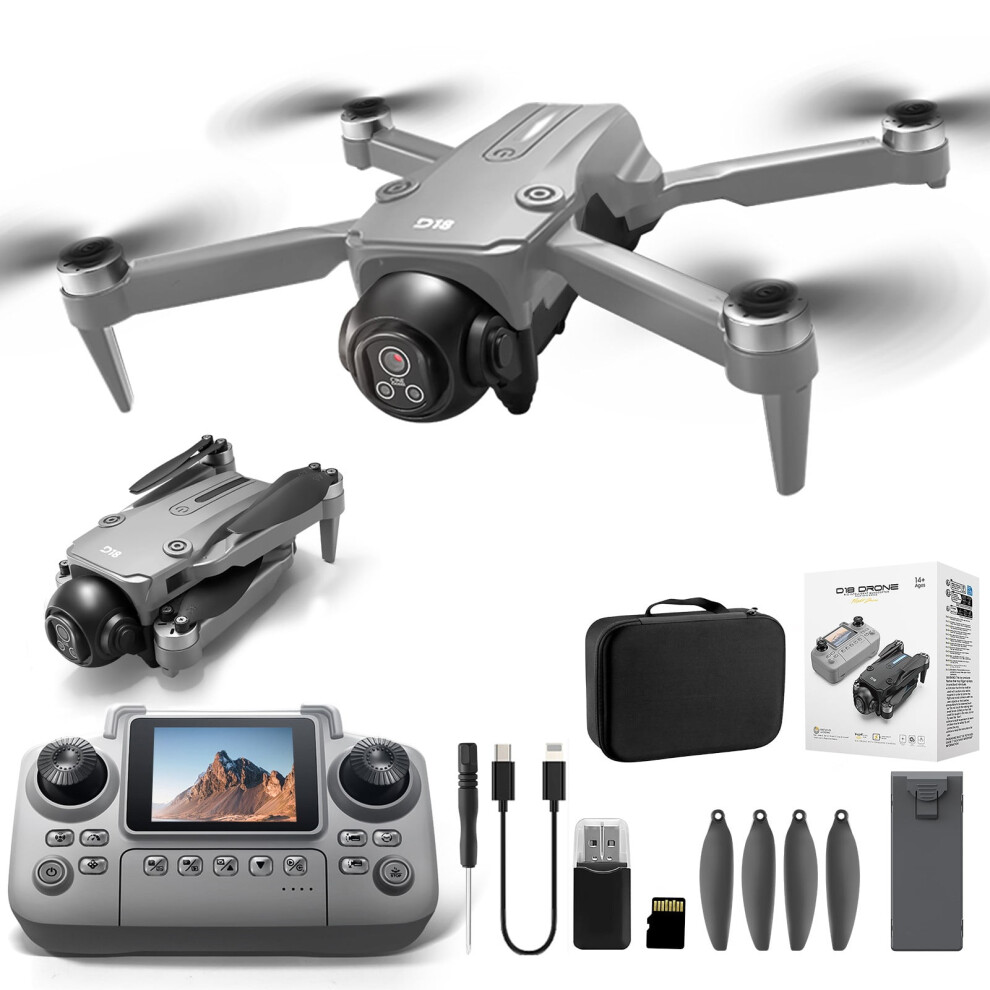 Ankereame Brushless Drone With 1080P Camera, Screen Remote, 360 Obstacle Avoidance, Under 250G No Faa Reg 9181073142826