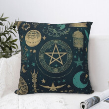 Halloween sierkussenhoes, rustieke woondecoratie, 20x20 inch