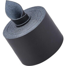 2" Wide Black Leather Strap, 79" Long, Lychee Grain, 1.5mm Thick, Flat Cord for DIY Crafts, Guitar Belt, Bracelet, Jewelry, Traction Ropes