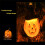 Halloween pumpkin string lights orange 20-count 7