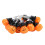 Halloween pumpkin string lights orange 20-count 8