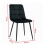 Modern Round Glass Dining Table with 4 Chairs 4