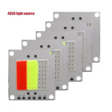Source lumineuse LED COB à substrat en aluminium, puce LED 4050 intégrée RGB9V haute puissance
