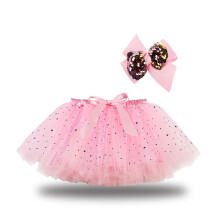 Mini Tutu Hame Taaperoille Tytöille Söpö Juhlatanssiaiset Sateenkaari Verkko Langasta Paljeteilla Tehty Tylli Hame Rusetti Hiusneula Puku