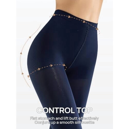 Damen-Strumpfhose, blickdicht, formend, 70 Denier, 2-6 Paar 1