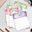 Calendário de parede 2026–2027, 28 x 35,5 cm (11 x 14 polegadas), 18 meses 5